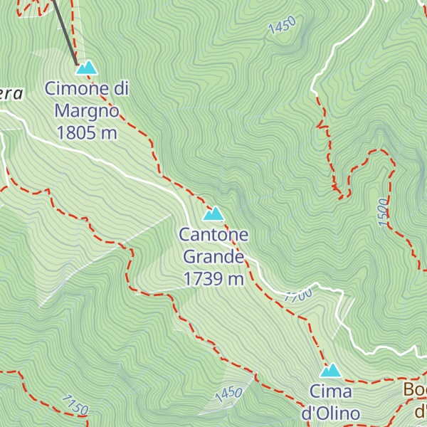Map of Cantone Grande