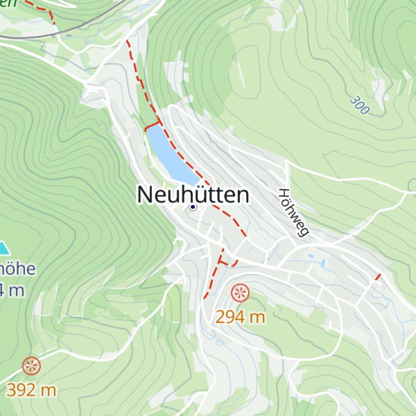 Map of Schwanenhütte