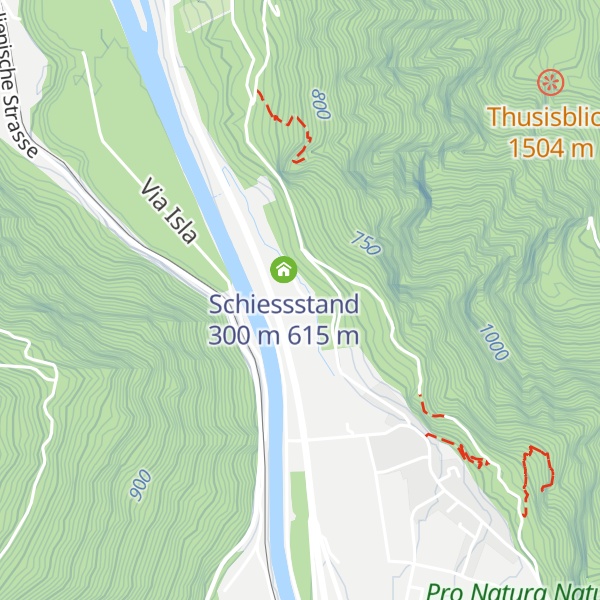 Map of ewz Rothenbrunnen