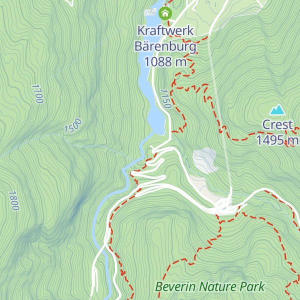 Map of Gasthaus Roflaschlucht