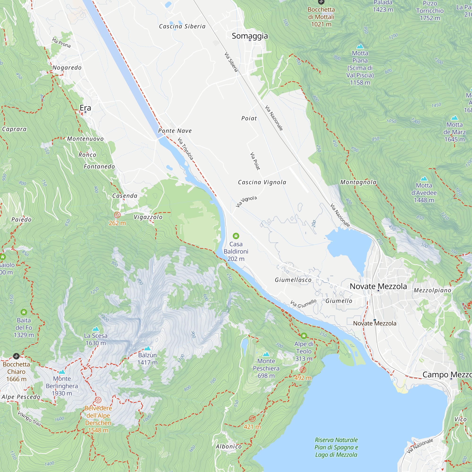 Casa Baldironi map