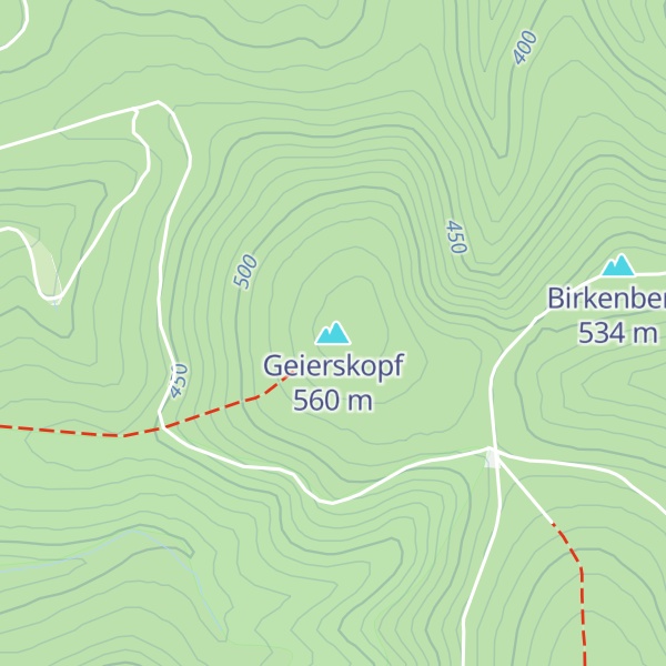 Map of Geierskopf