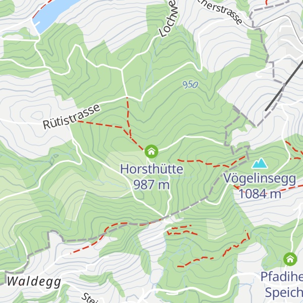 Map of Horsthütte