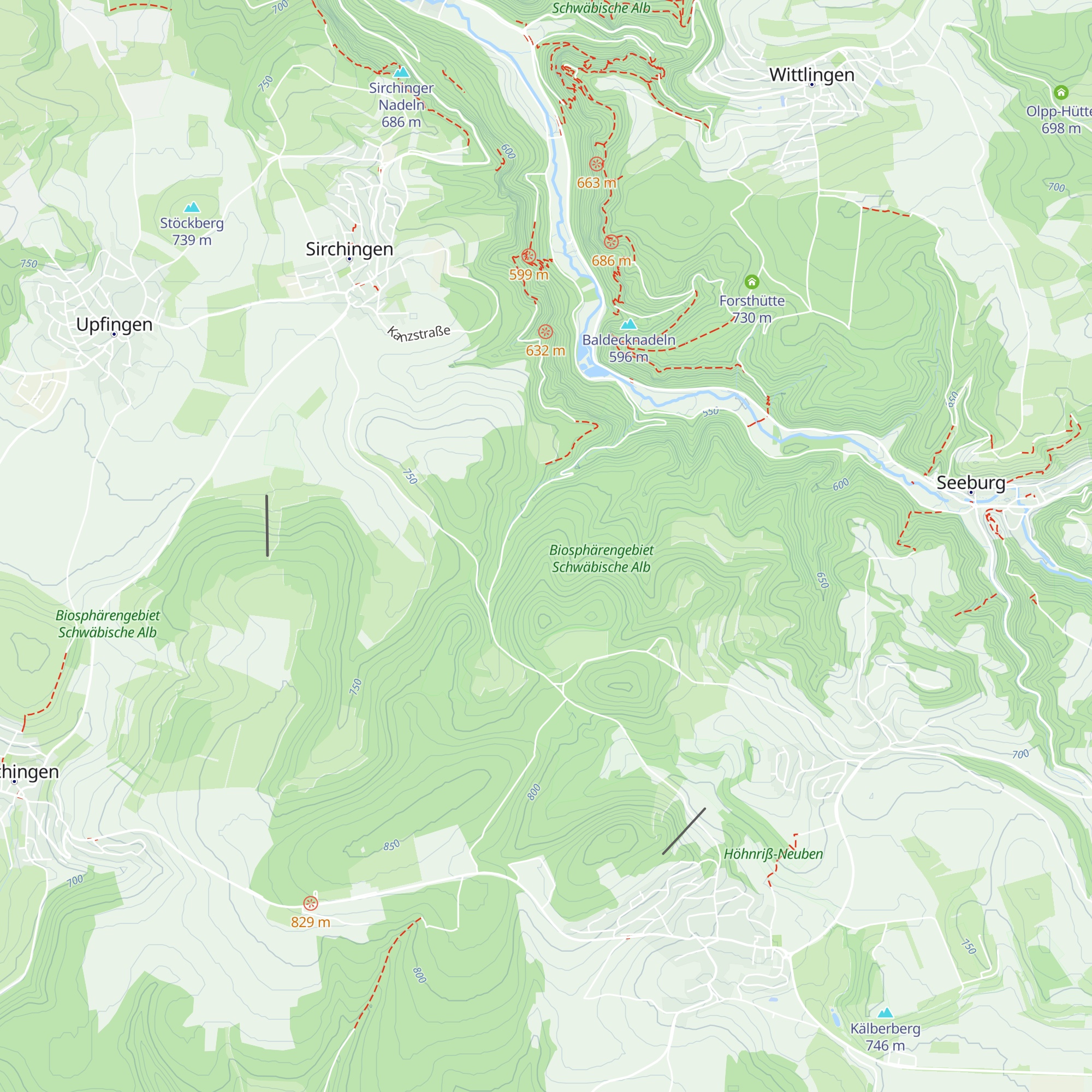 Hubertushütte map