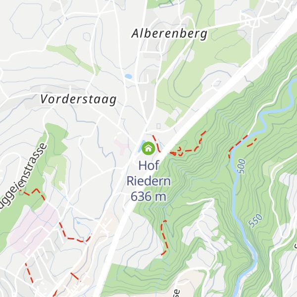 Map of Hof Riedern