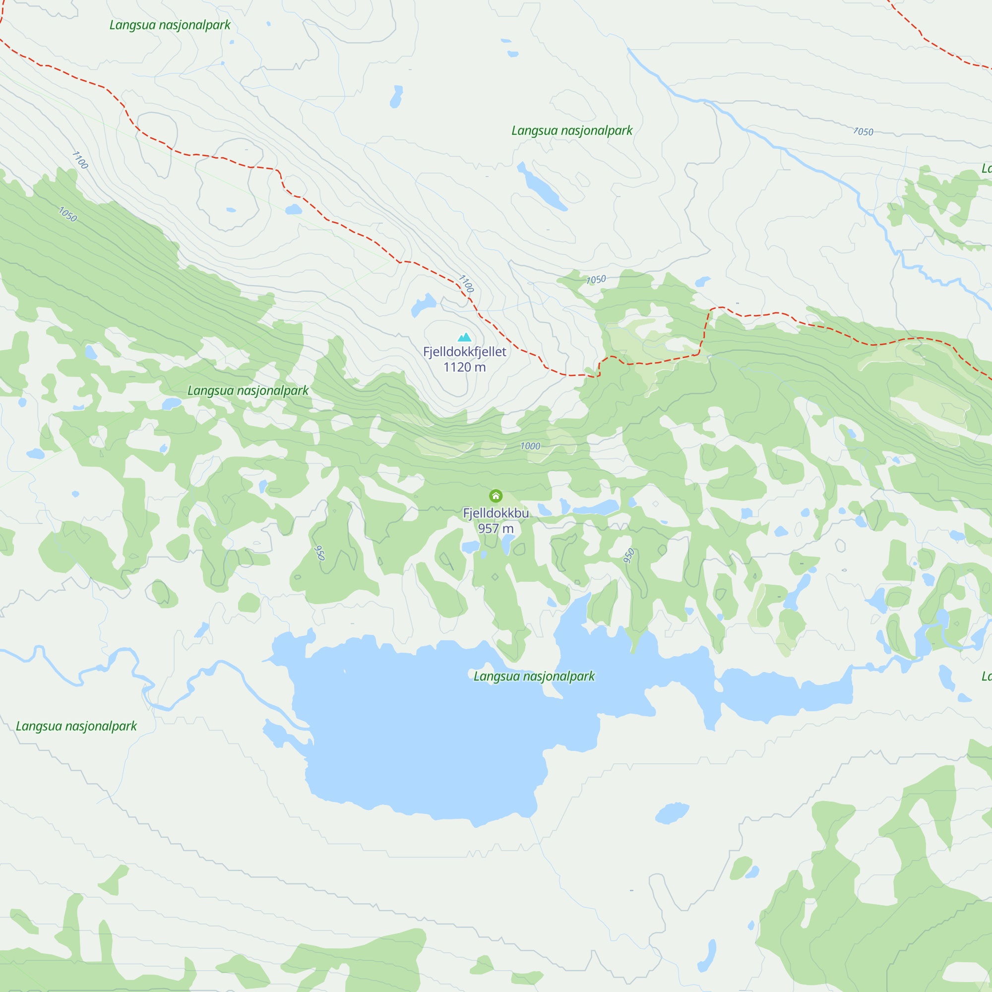 Fjelldokkbu map