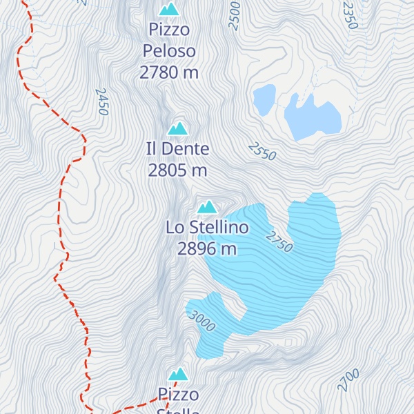 Map of Lo Stellino