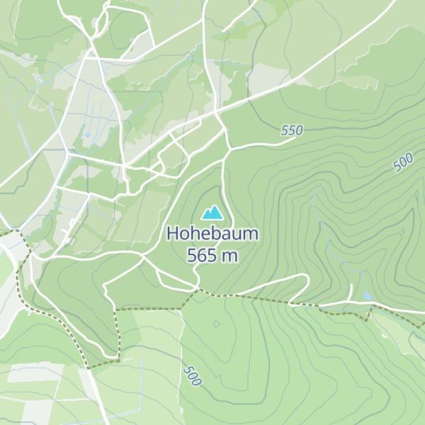 Map of Hohebaum