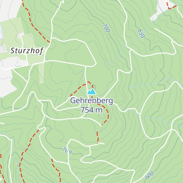 Map of Gehrenberg