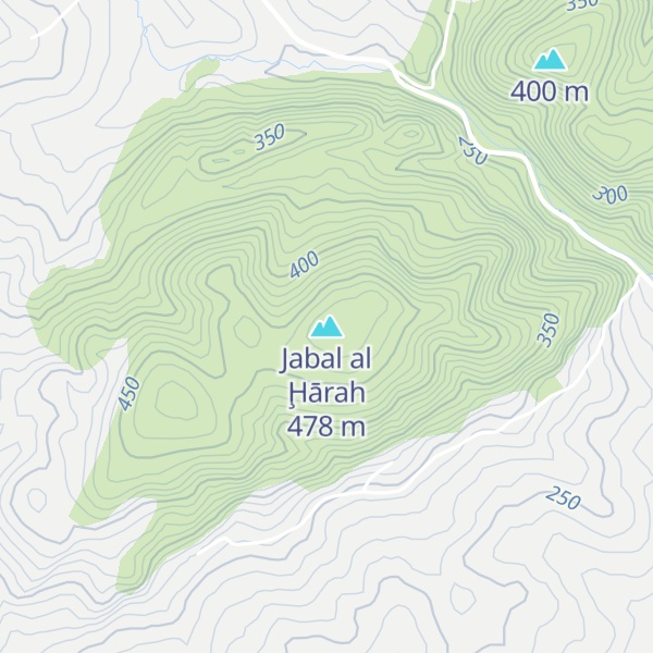 Map of Jabal al Ḩārah