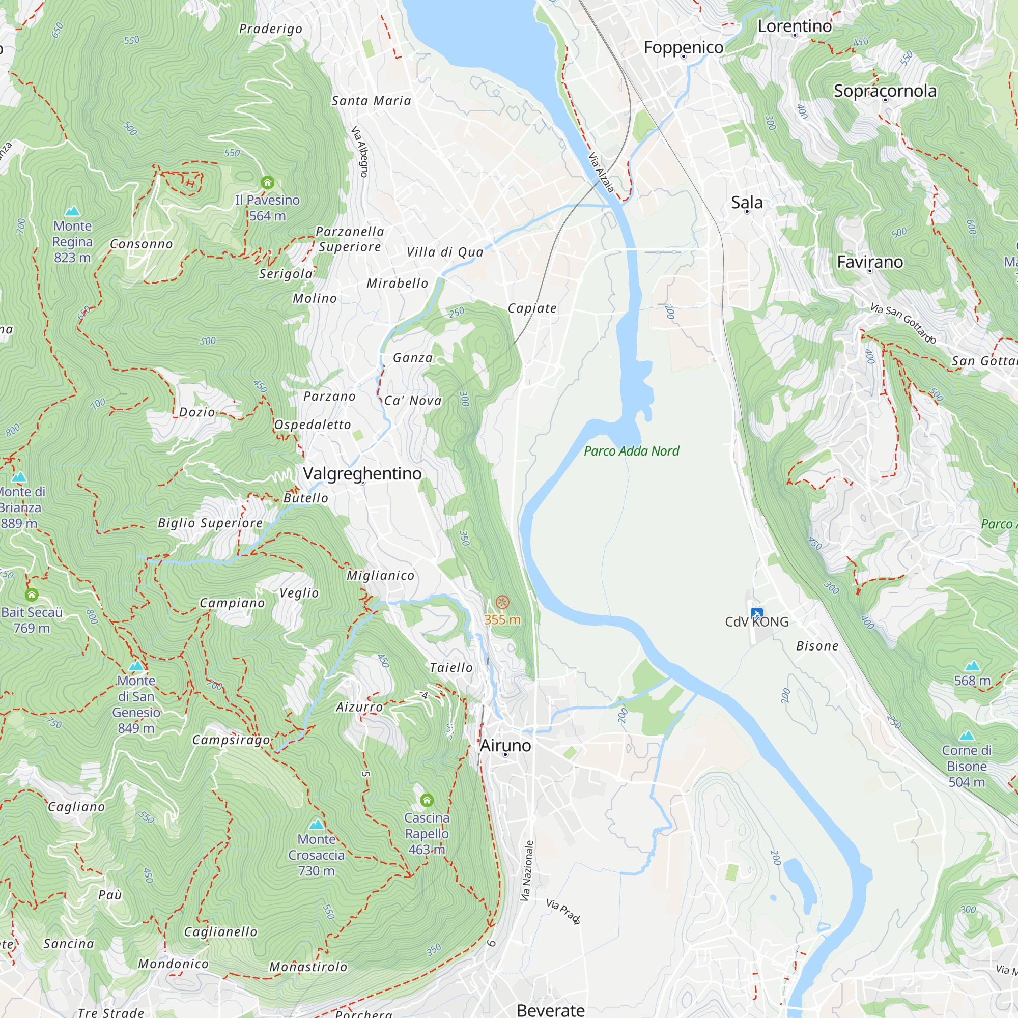Trattoria Fornasette map