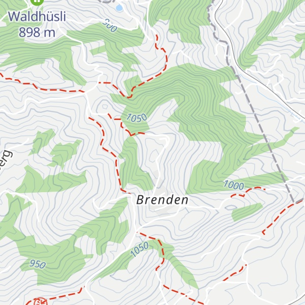 Map of Punkt  bei Gehrenberg