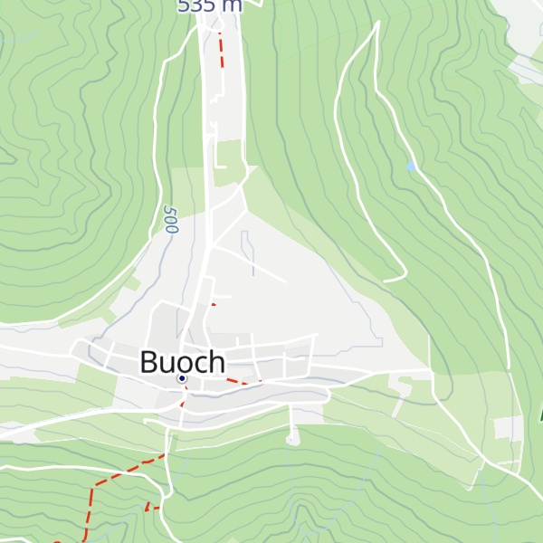 Map of Buocher Höhe