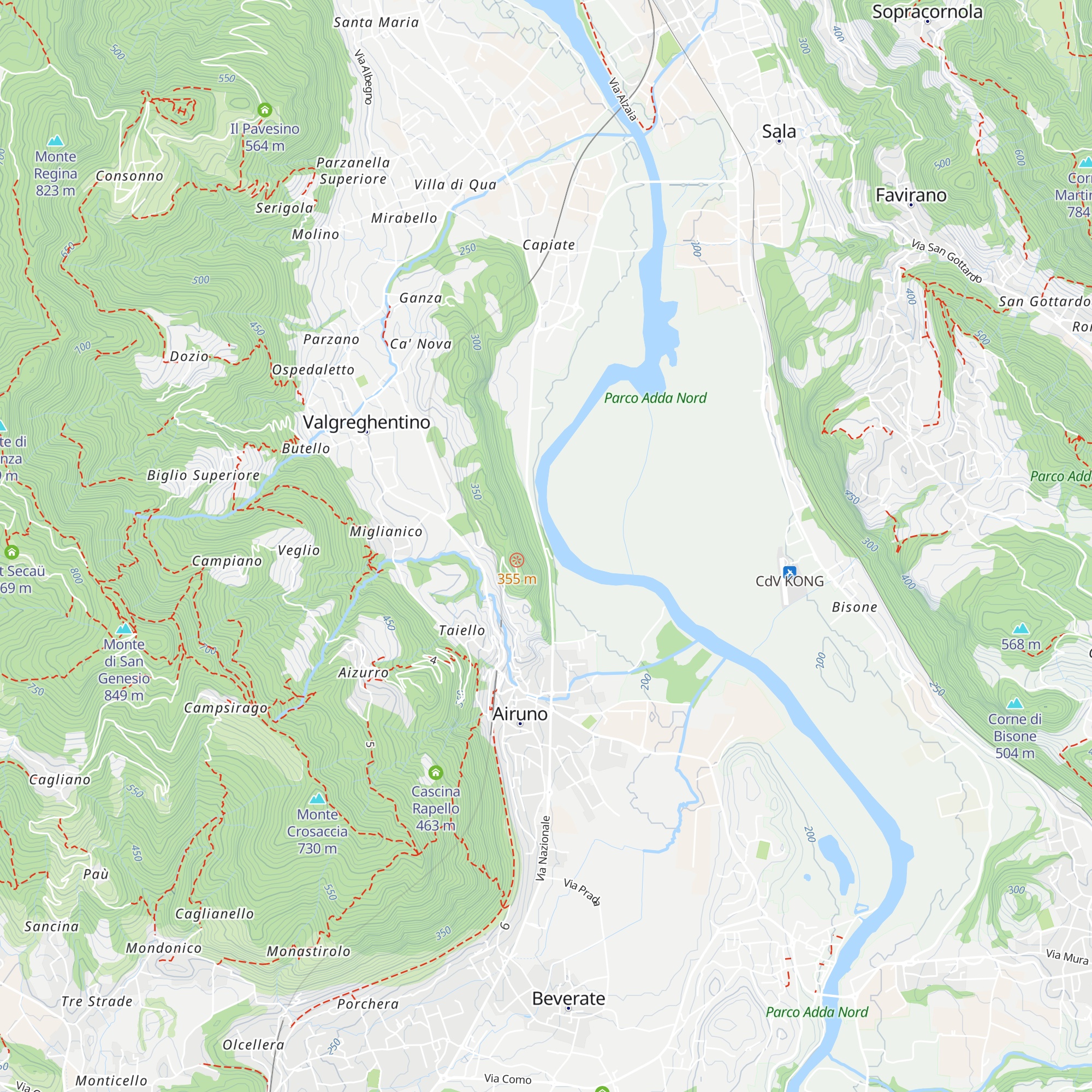 Trattoria Cantù map