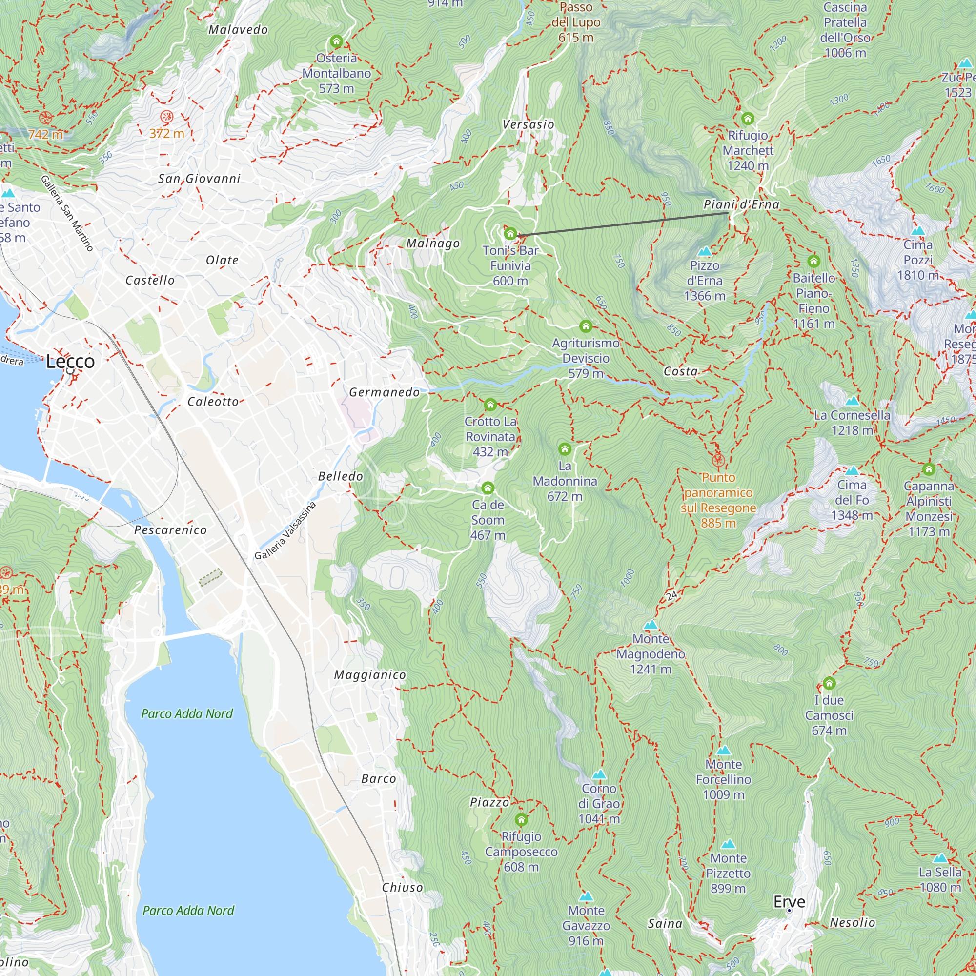 Ca de Soom map