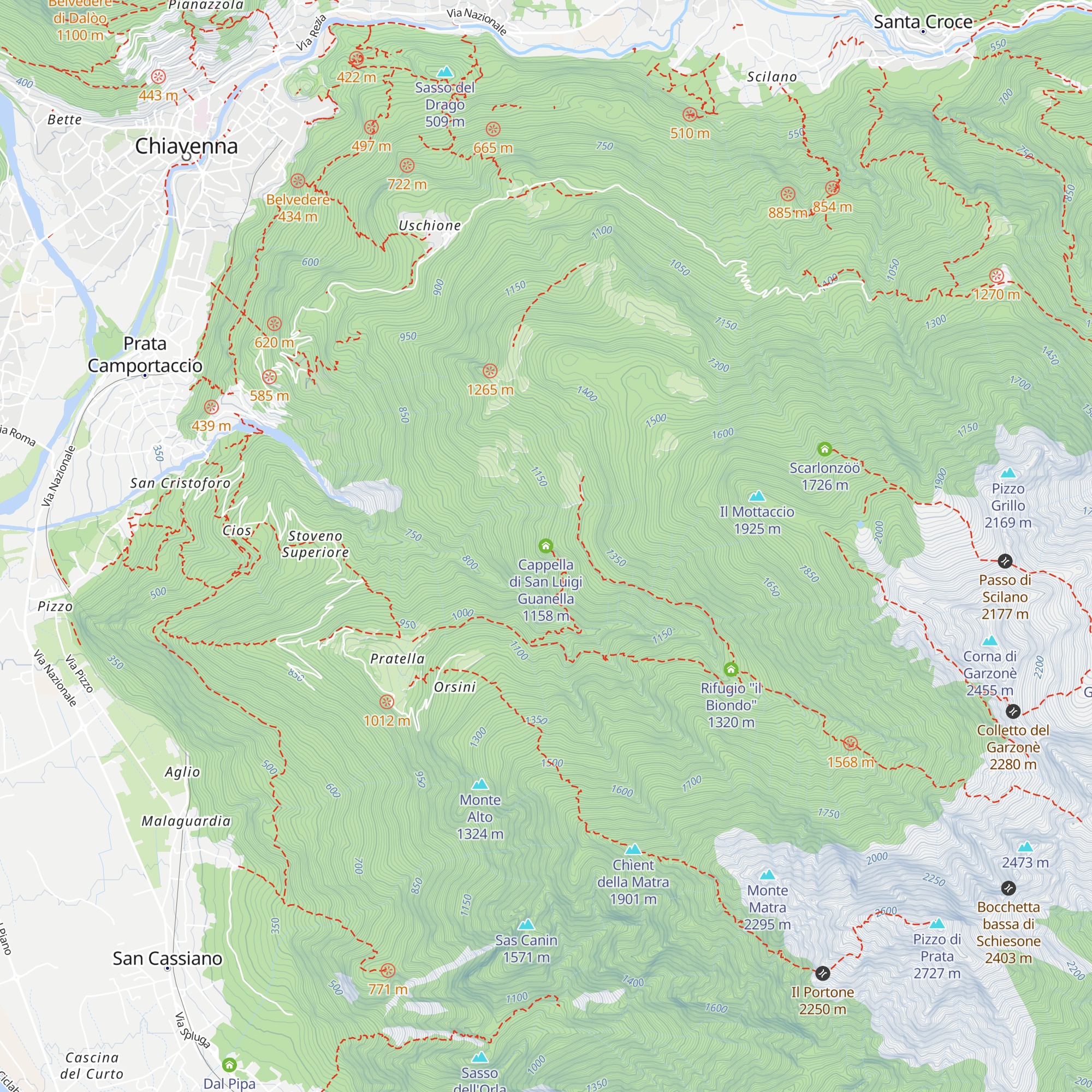 Cappella di San Luigi Guanella map
