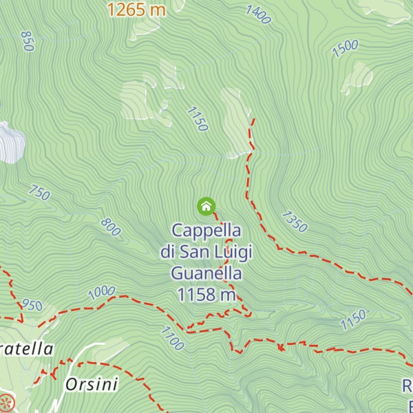 Map of Cappella di San Luigi Guanella