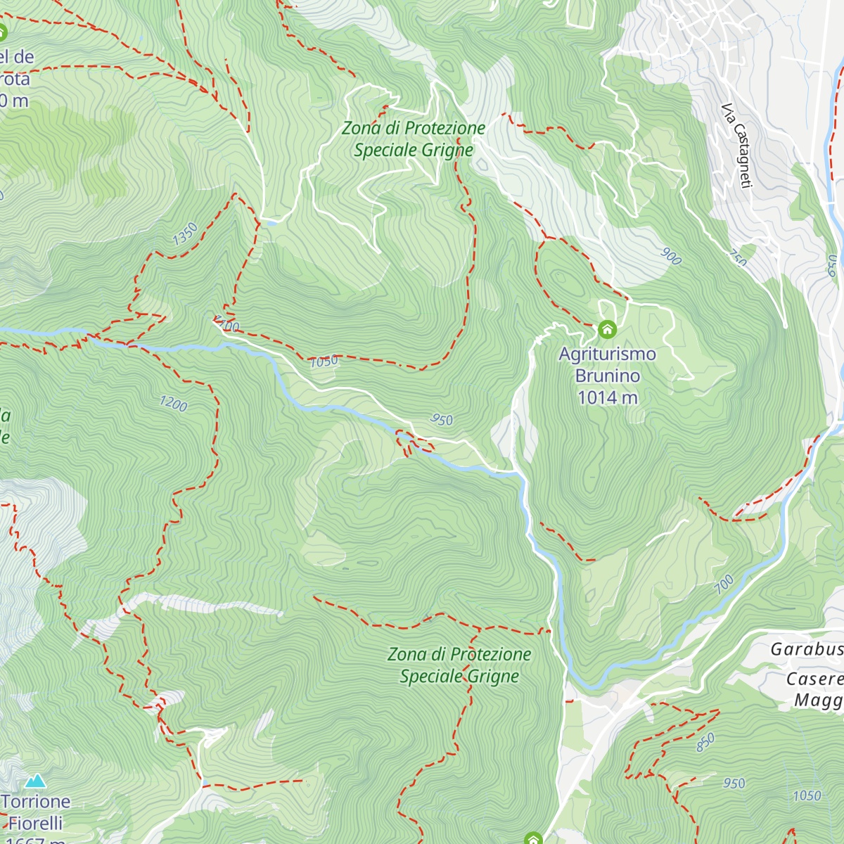 Agriturismo Ai Grassi e Lunghi map