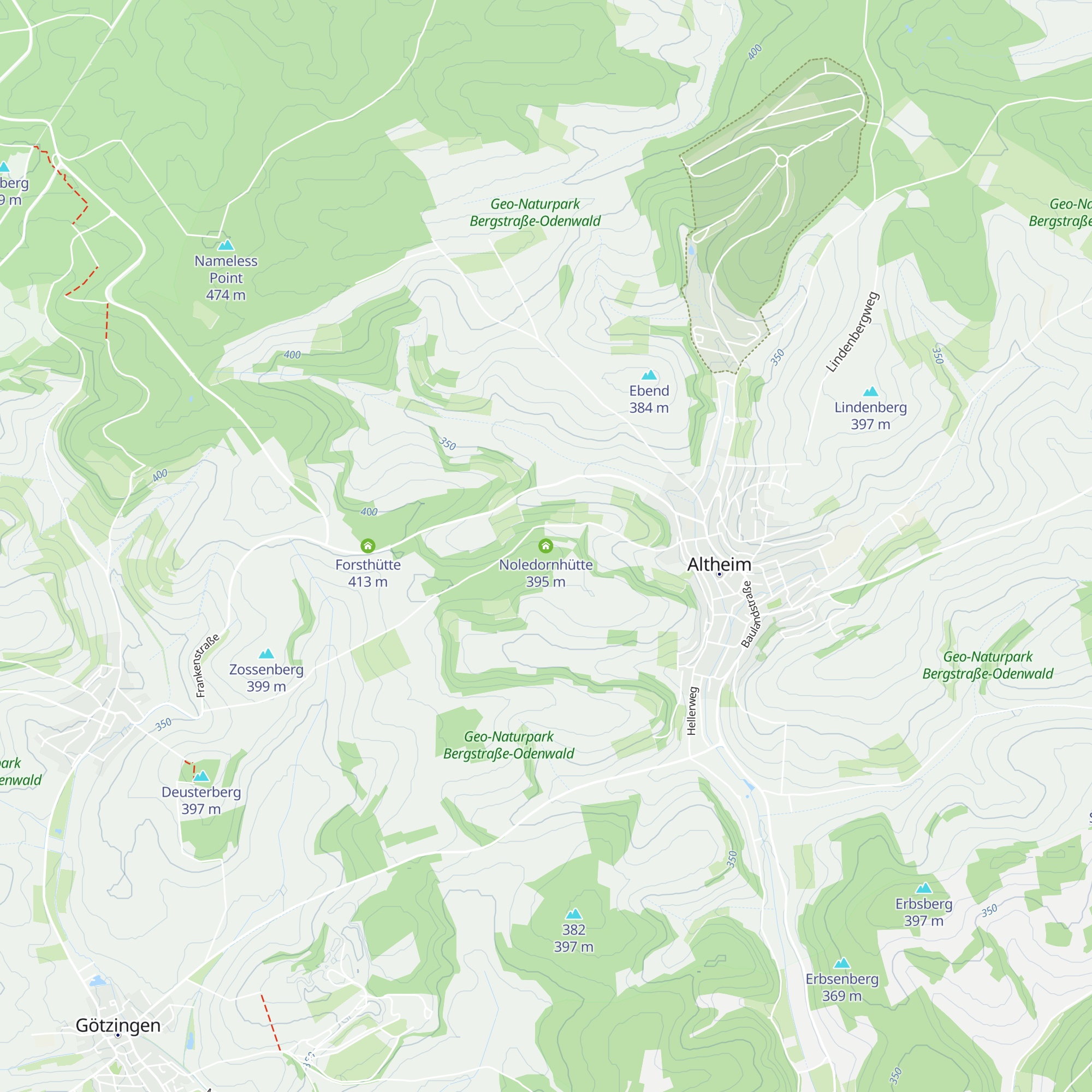 Noledornhütte map