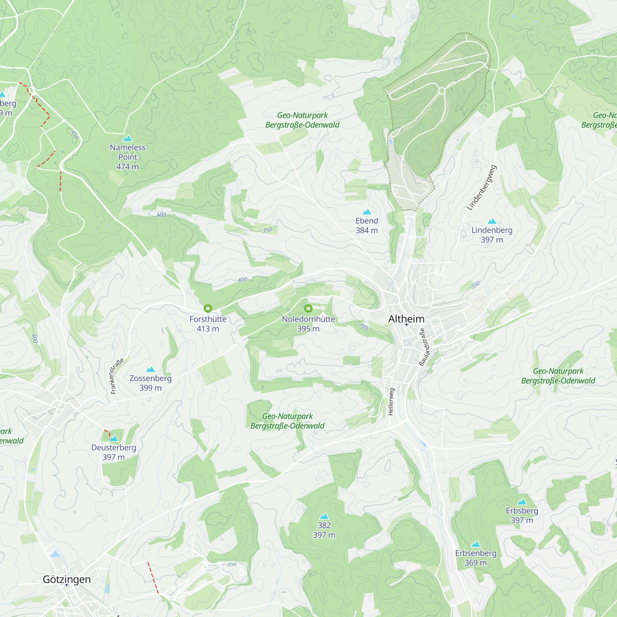 Noledornhütte map