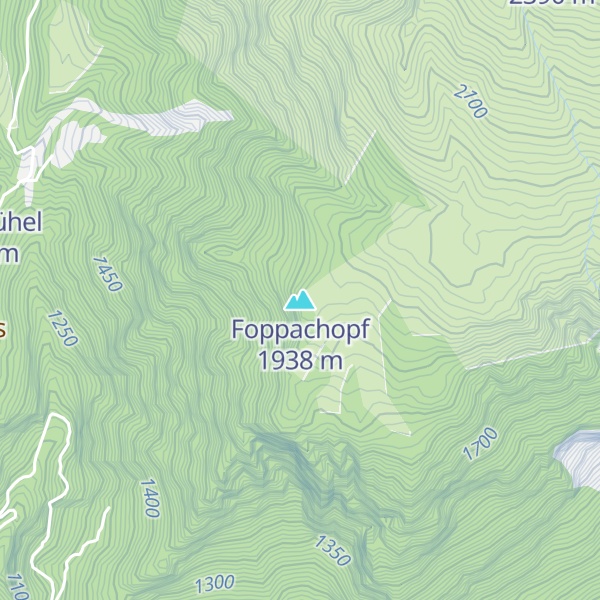 Map of Foppachopf