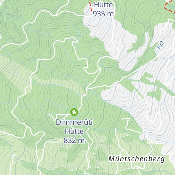 Map of Bruggenhütte