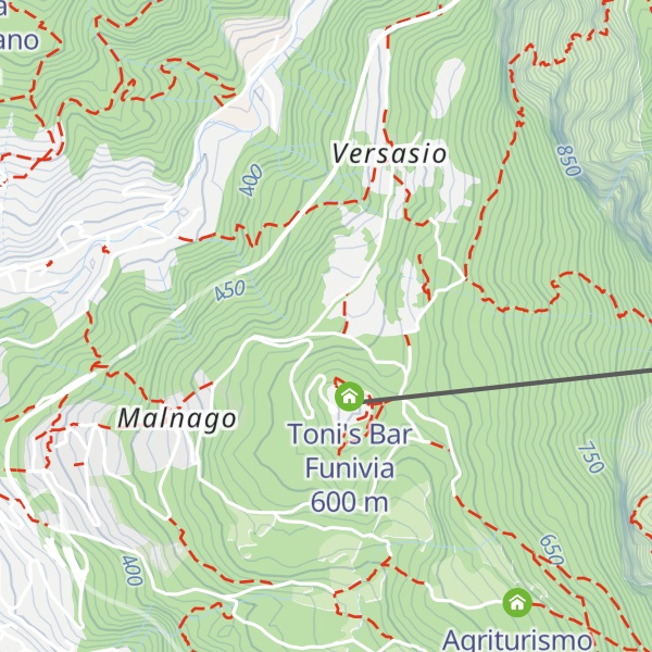 Map of Bar Caminetto