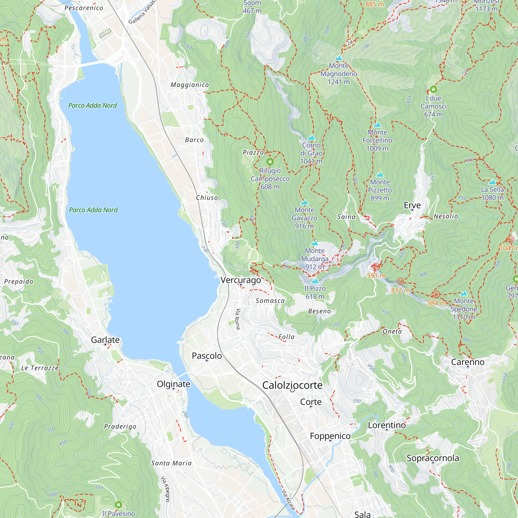 Trattoria La Rocca map