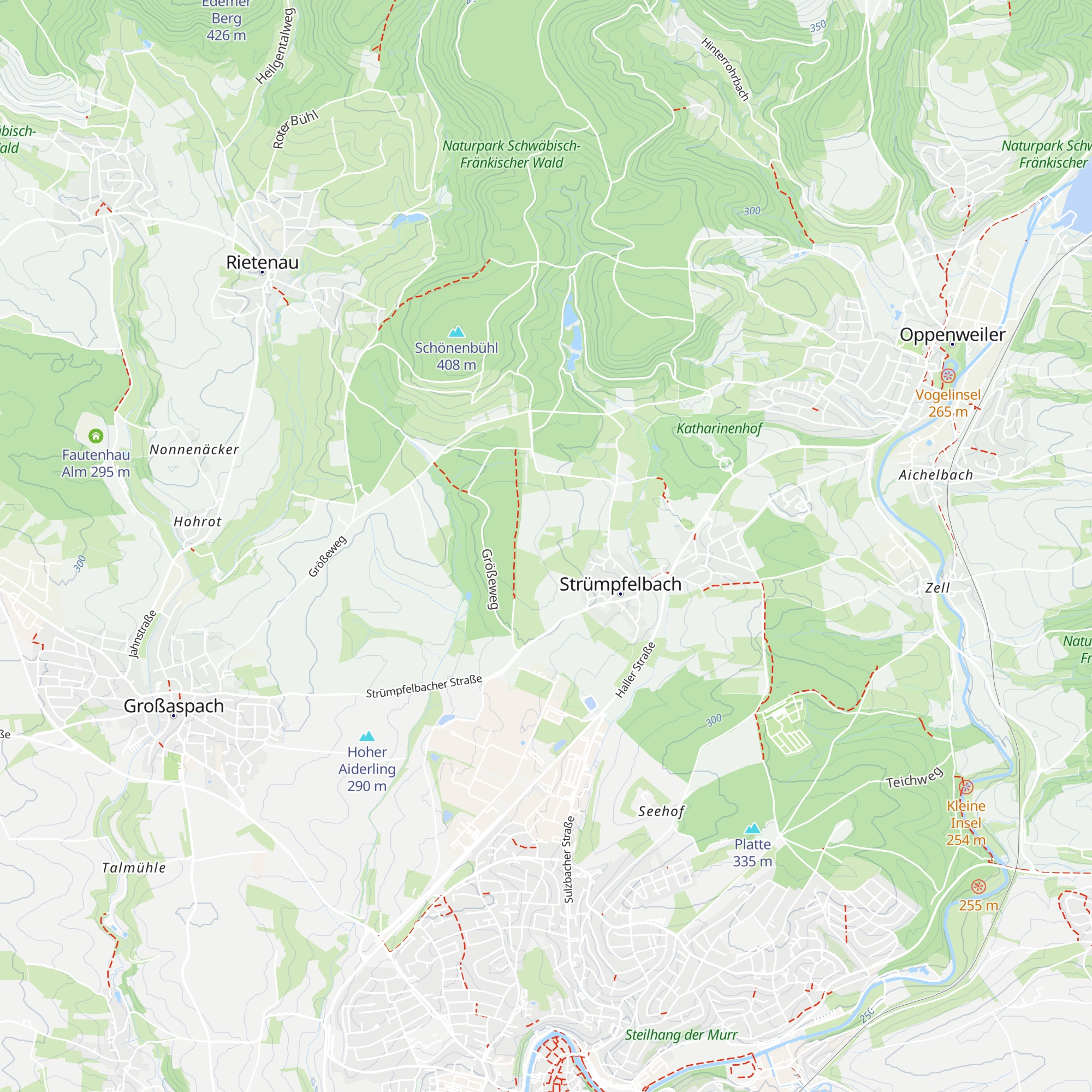 Vordere Alm map