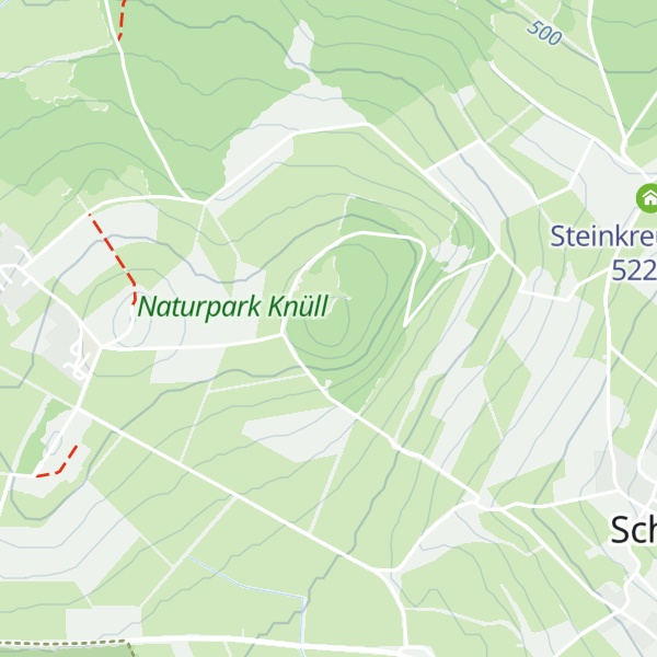 Map of Waldknüll