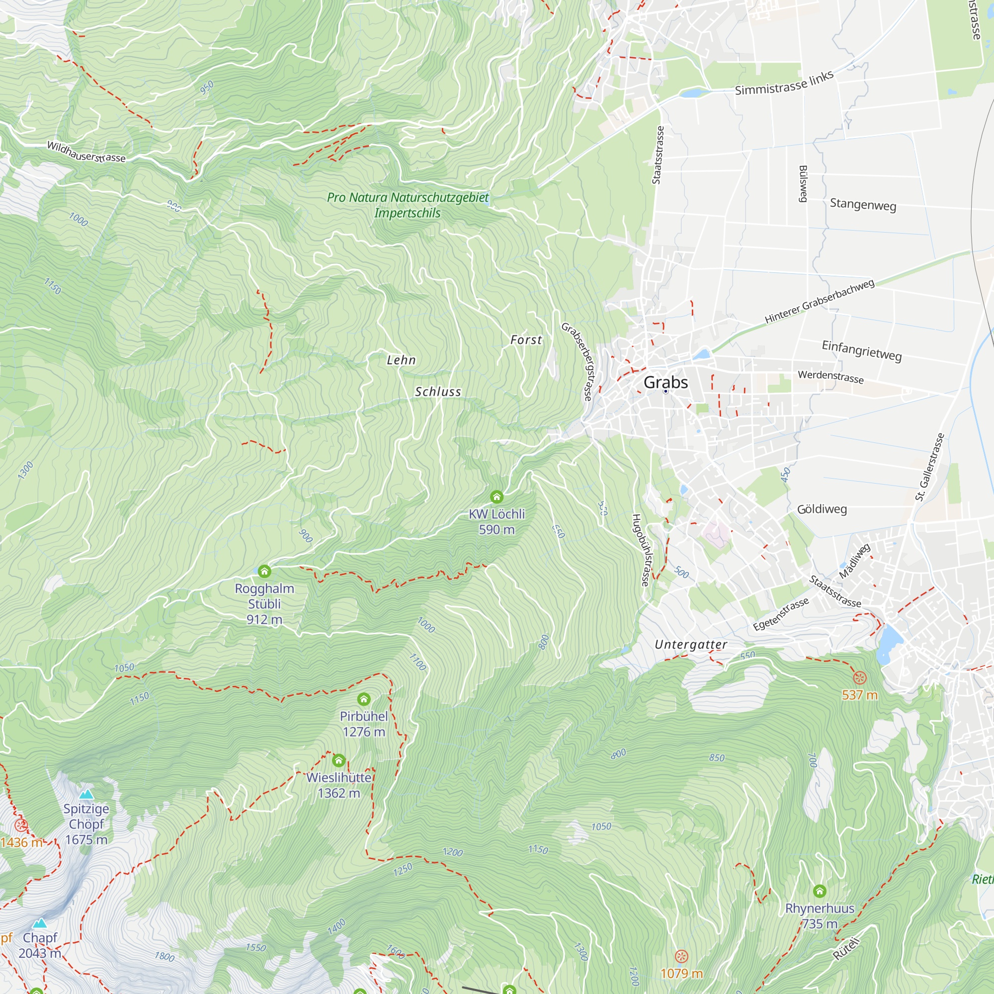 KW Löchli map