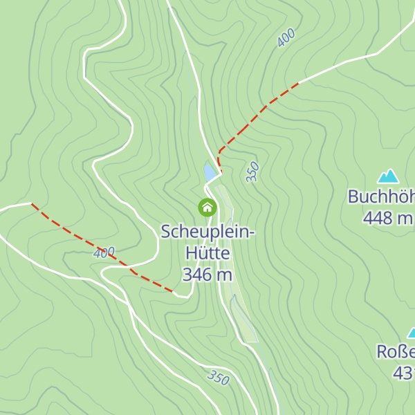 Map of Scheuplein-Hütte