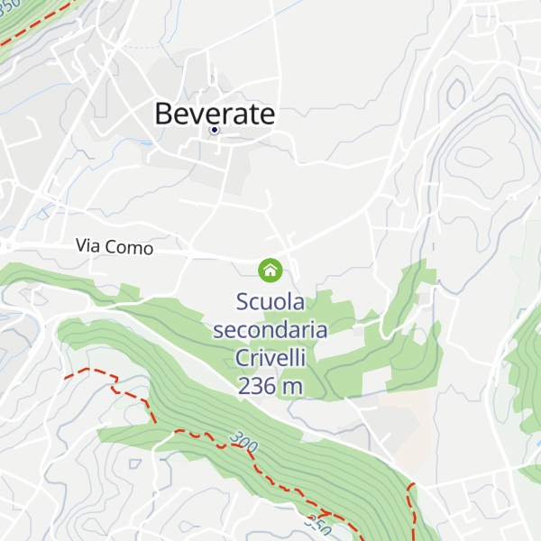 Map of Scuola secondaria Crivelli