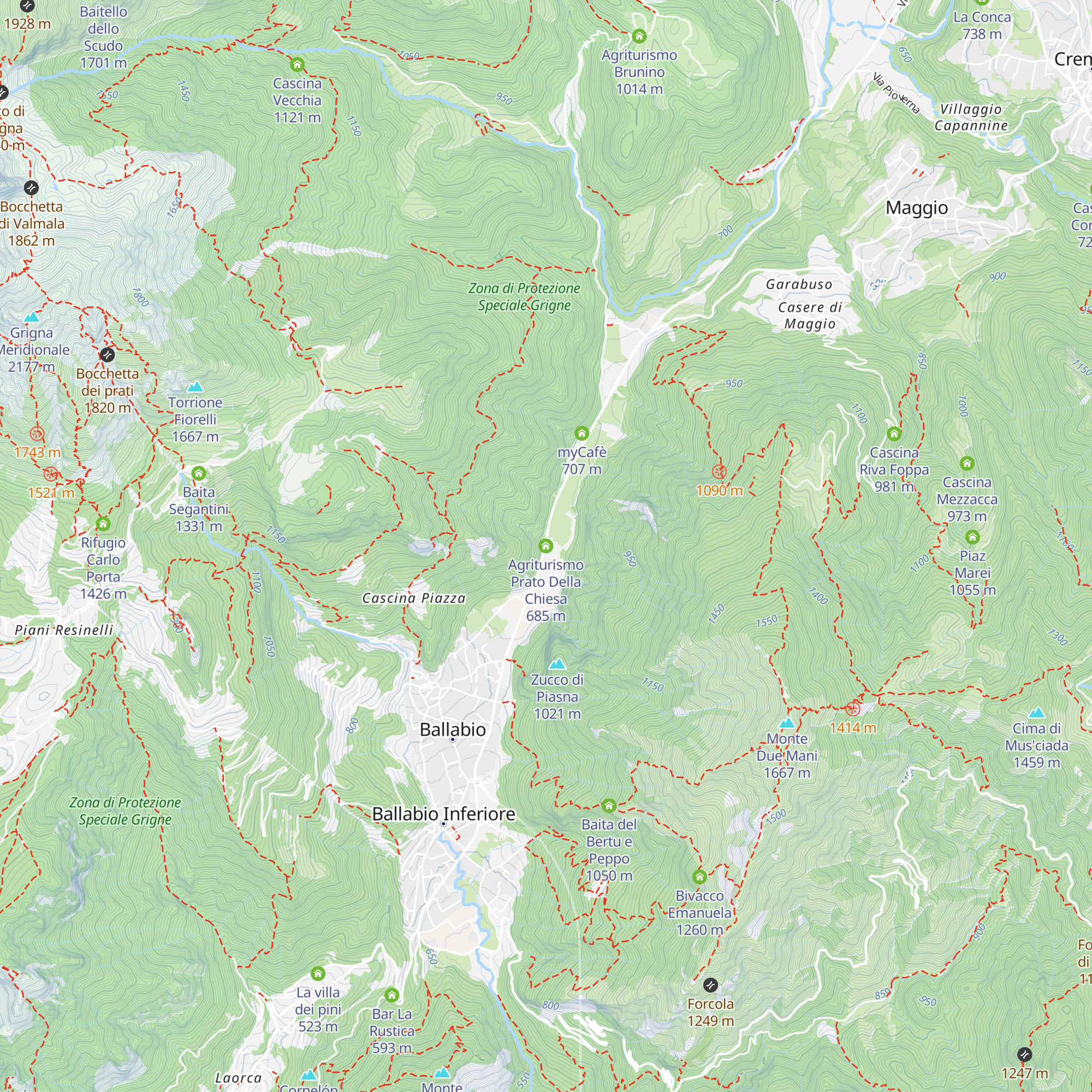 Agriturismo Prato Della Chiesa map