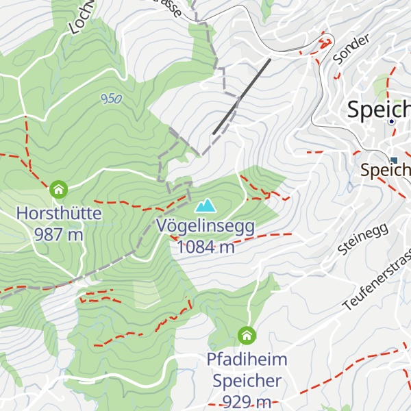 Map of Vögelinsegg