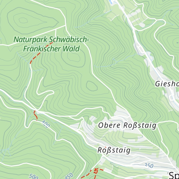 Map of Rosssteige