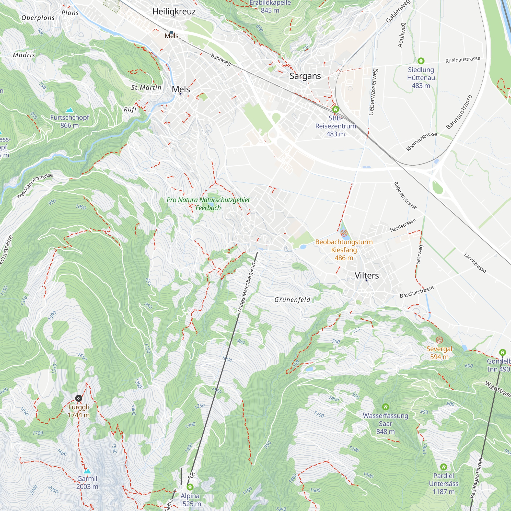 Mühle map