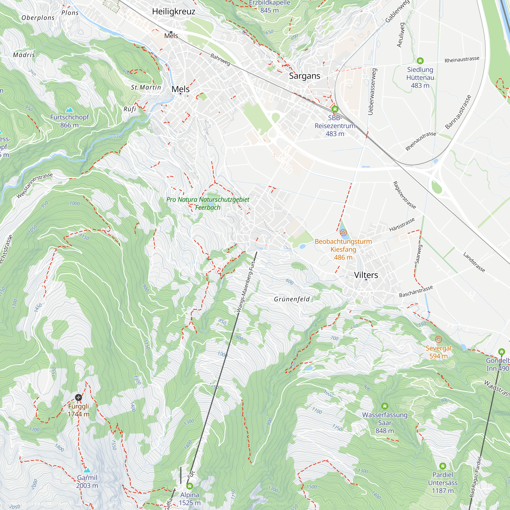Mühle map