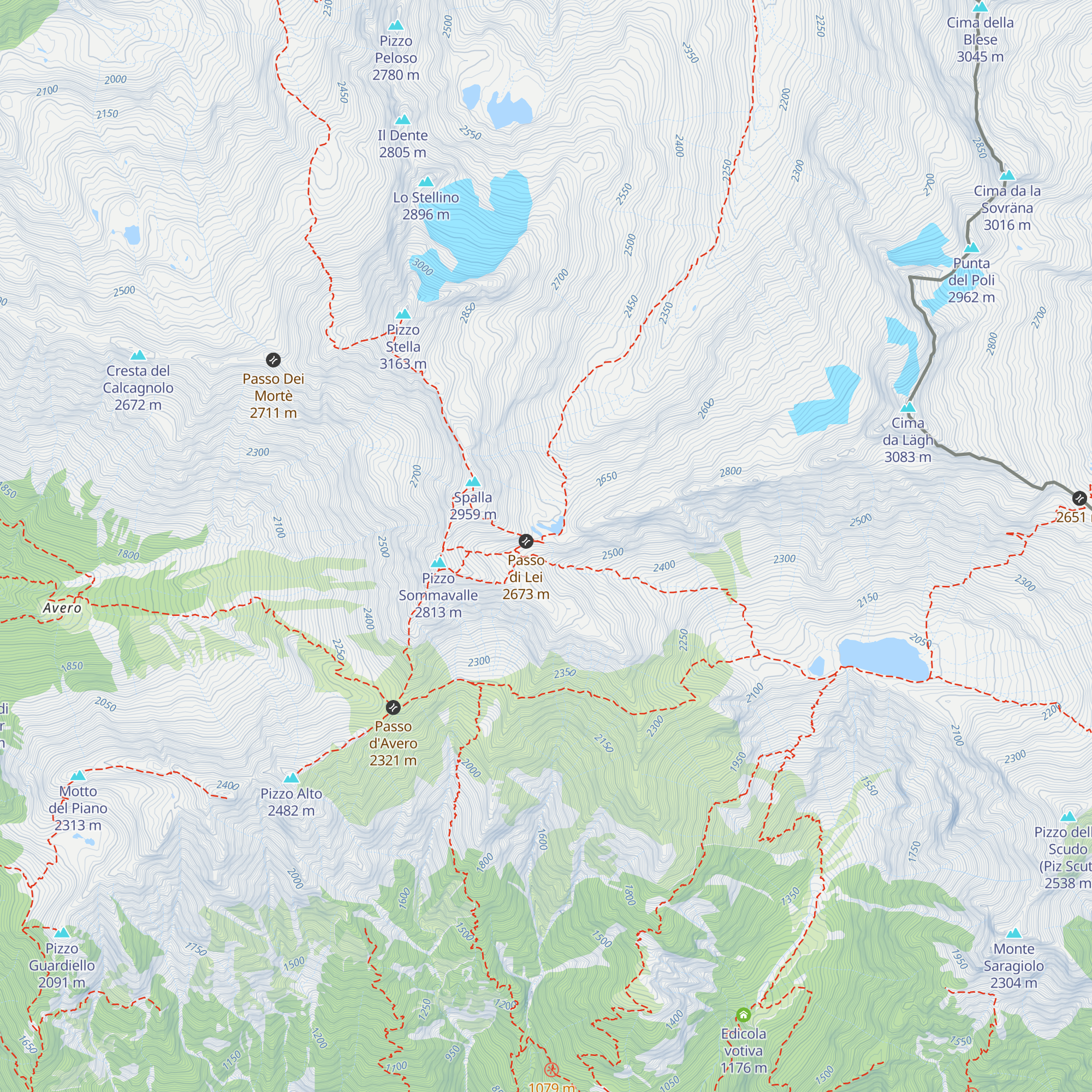 Bivacco Chiara e Walter map