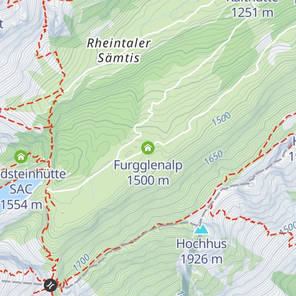 Map of Furgglenalp