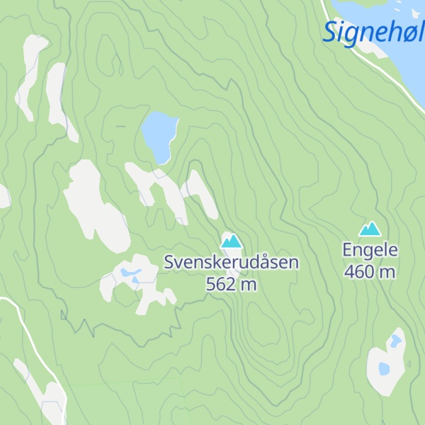 Map of Svenskerud
