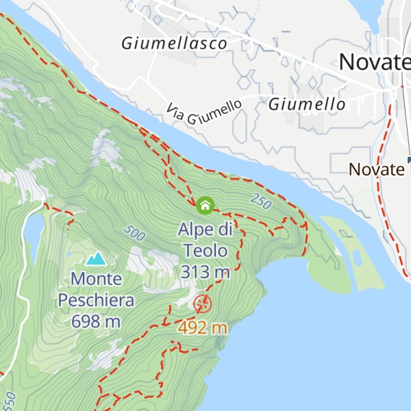Map of Alpe di Teolo