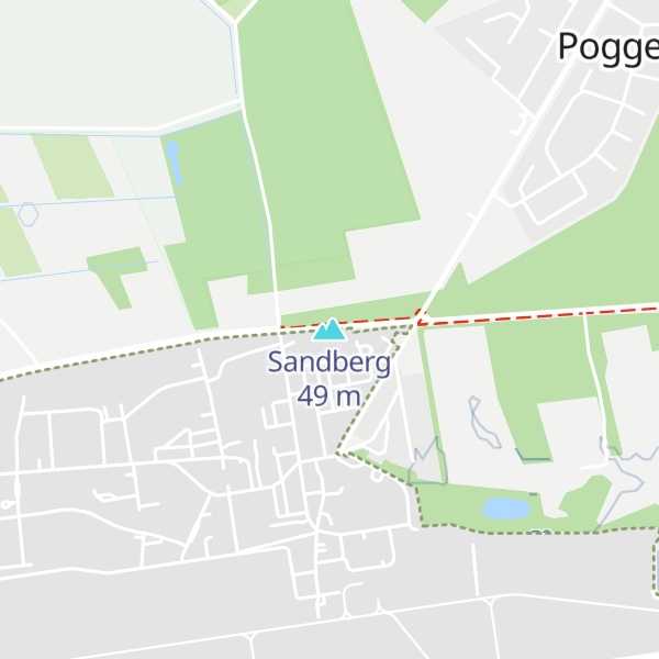 Map of Sandberg