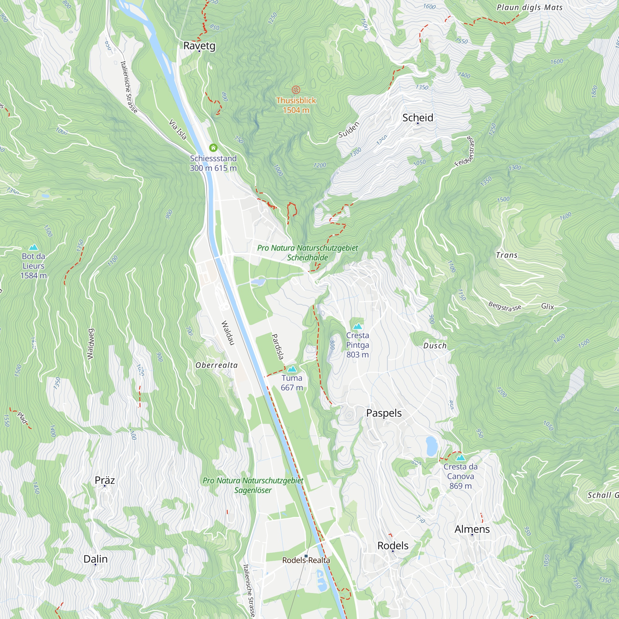 S. Victor map