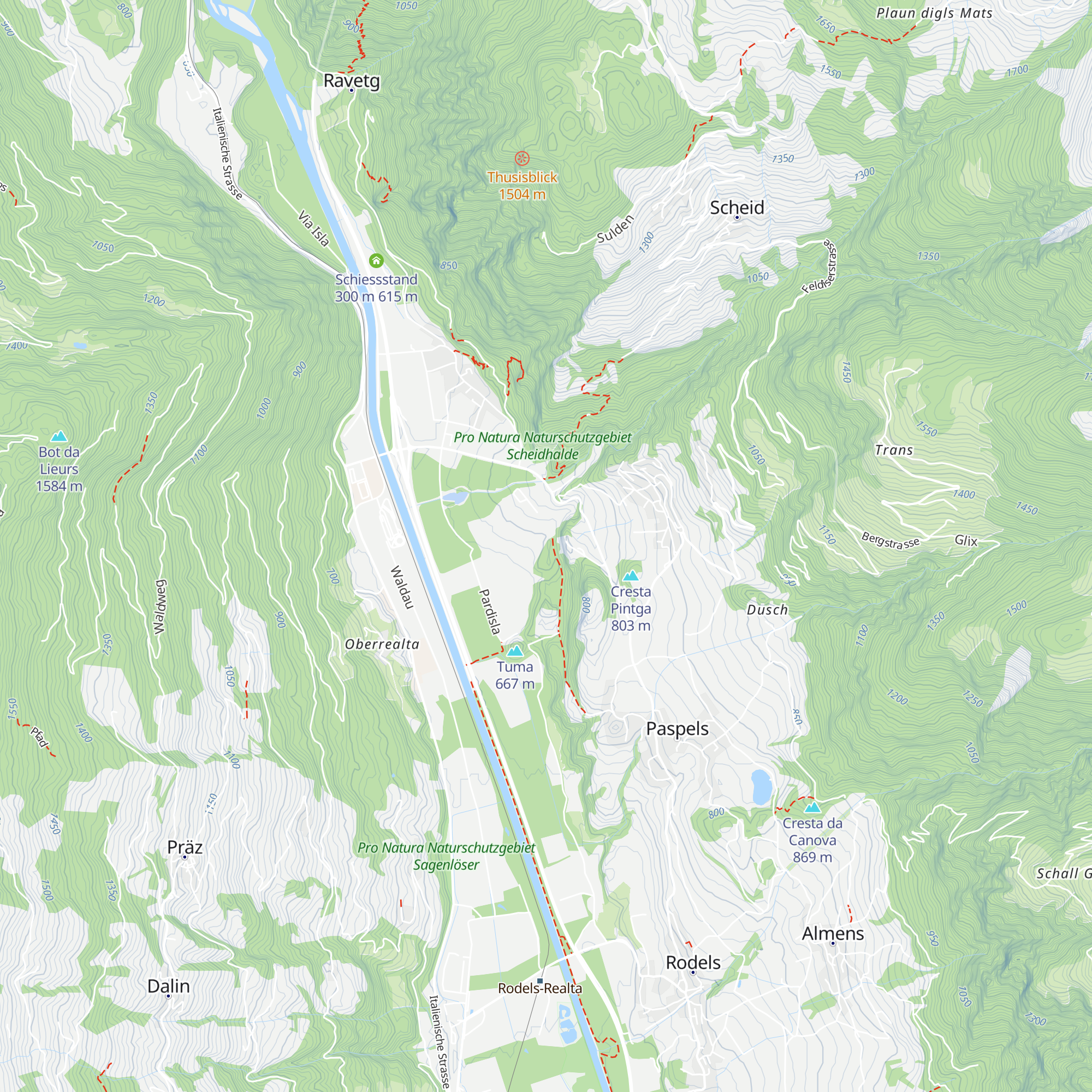 S. Victor map