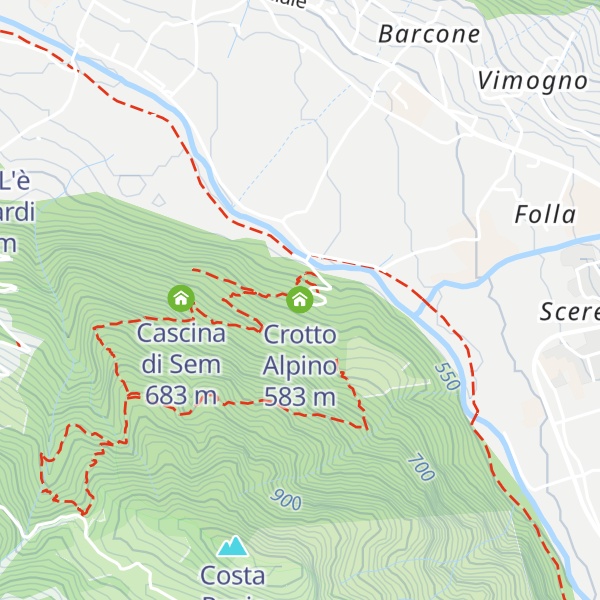 Map of Crotto Alpino