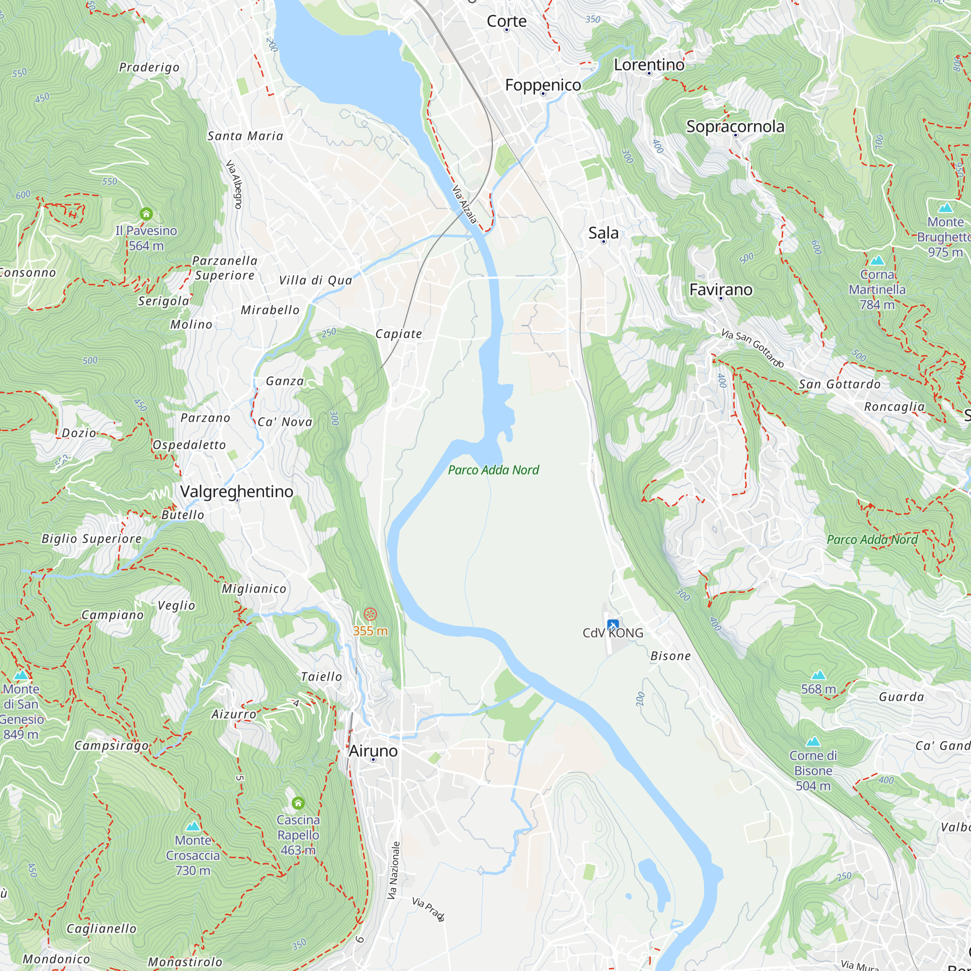 Osservatorio Bird Watching map