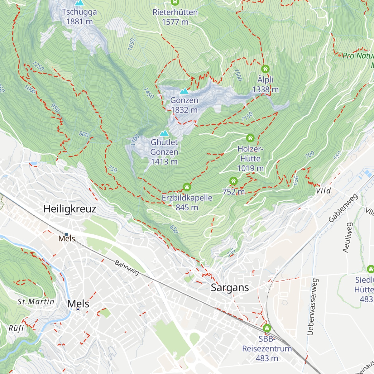 Erzbildkapelle map