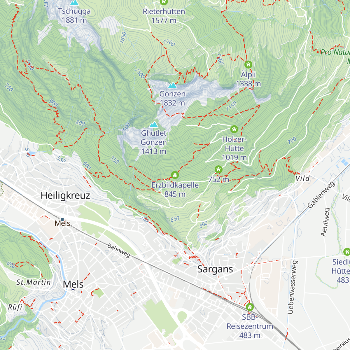 Erzbildkapelle map