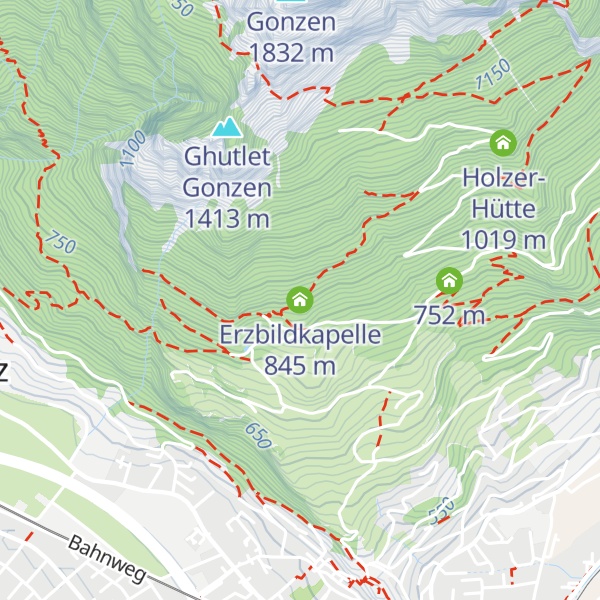 Map of Erzbildkapelle